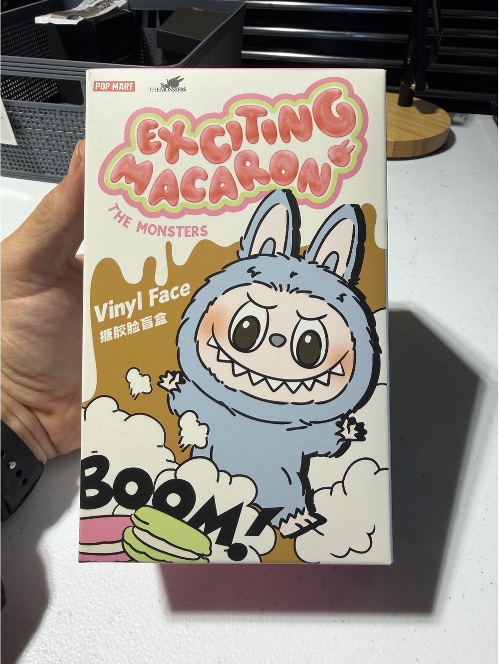 Pop Mart Exciting Macaron The Monsters Vinyl Face Blind Box